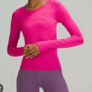 Lululemon Swiftly Tech Long Sleeve 2.0 Pink